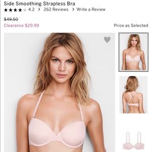 Victoria’s Secret 38D strapless/multi wear bra